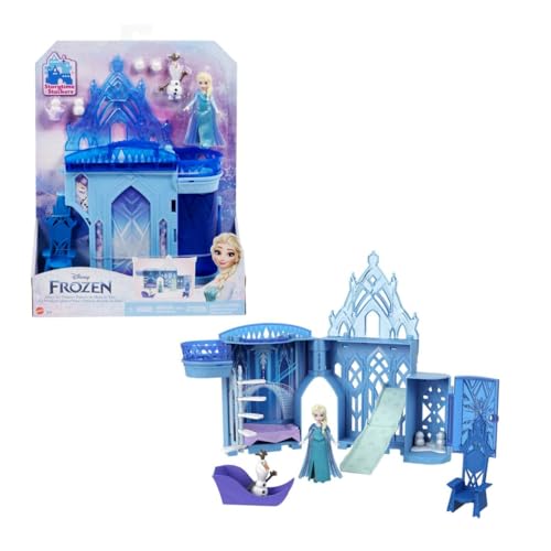 Disney Frozen Elsa's Castle Playset MATTEL (Idade minima recomendada: 3 anos) Mattel - Brinquedos - castelo, Elsa, olaf, jogos