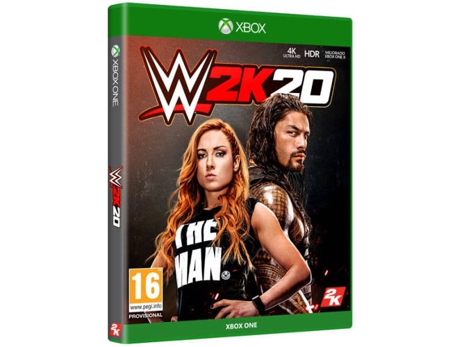 Jogo Xbox One WWE 2K20 (M18 - Futebol / Luta) 2K - Software de jogos de vídeo - xbox one, m18, futebol, luta