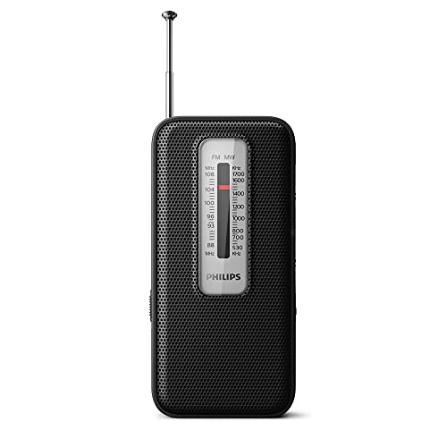 Rádio PHILIPS Tar1506 (Preto - Digital - FM/MW - Pilhas) Philips - Radios - digital, fm/mw, pilhas