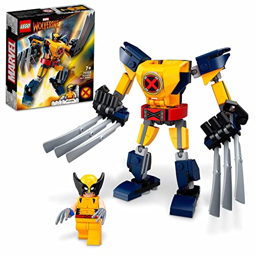 Lego Marvel Super Heroes 76202 Armação Mecânica Wolverine LEGO - Blocos de encaixe - lego, marvel, super-heróis, wolverine, robô, garras
