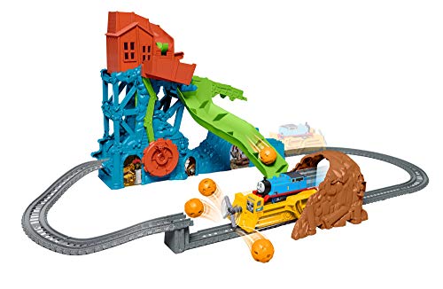 Thomas e Seus Amigos Trackmaster Set de Desmorção da Gruta Thomas & Friends - Comboios de brincar e conjuntos de comboios - Thomas, Percy, James, desmoronamento, gruta