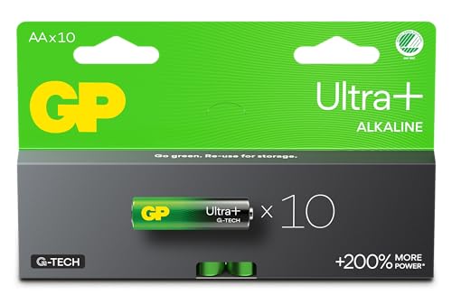 Pilhas Alcalinas Gp 1.5V Aa Longa Duração (10 Unidades) GP - Baterias - 1.5v, aa, longa duração, 10 unidades