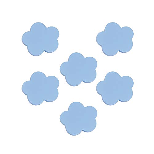Tira de Pomoline para Bebé 6 Unidades - Azul EXCLUSIVAS Y DISTRIBUCIONES KUATRO SL - Puxadores e puxadores de armário - tira, pomolim, bebé, azul
