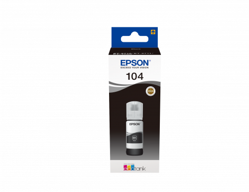Tinteiro EPSON C13T00F440 Preto (C13T00F440) Epson - Recargas de cartuchos de tinta e toner - preto, epson, Ecotank