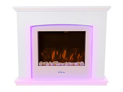 Lareira Elétrica PURLINE (Preto - 60 W - Resina) PURLINE - Lareiras - preto, resina, 60 W