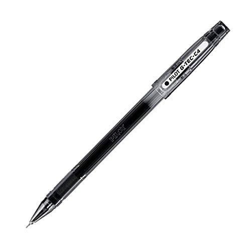 Canetas de Gel PILOT G-Tec (12 Un - Multicor) Pilot - Canetas - multicor, tinta preta, tampa translúcida, 12 unidades