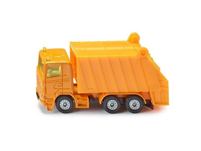 Camião de Reciclagem SIKU com Contêiner Amarelo SIKU - Modelos em escala - camião, reciclagem, siku, contêiner amarelo, estabilidade, qualidade