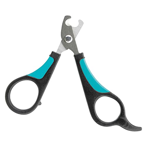 Tesoura de Aparar para Animais de Estimação TRIXIE 2373 TRIXIE - Cortadores de pelo e aparadores para animais de estimação - tesoura, aparar, animais de estimação, tamanho 8cm, pega antideslizante, aço inoxidável