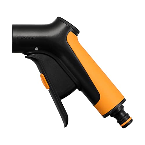 FISKARS Funil de pulverização 1065490 (Ferramentas de Jardim) Fiskars - Bicos de pulverização de mangueira de jardim - pulverização, preto, laranja