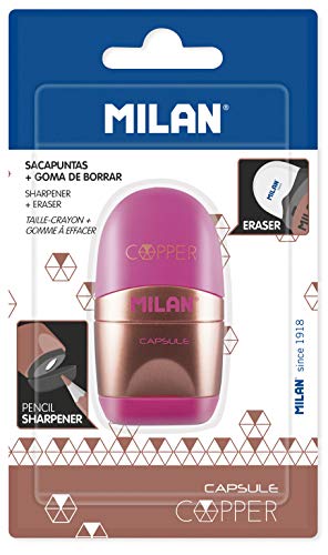 Aparador de unhas de metal com corte curto MILAN BYM10378 Milan - Afia-lápis - metal, corte curto
