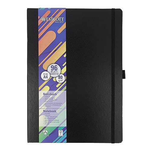 Caderno WESTCOTT E-744829 (A4 - 192 Páginas) Acme United Europe GmbH - Cadernos e bloco de notas - a4, 192 páginas
