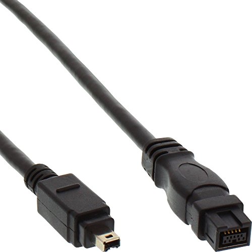 Cabo de Alimentação INLINE (Firewire - 1 m - Preto) InLine - Cabos de armazenamento e transferência de dados - firewire, 1m, preto, masculino