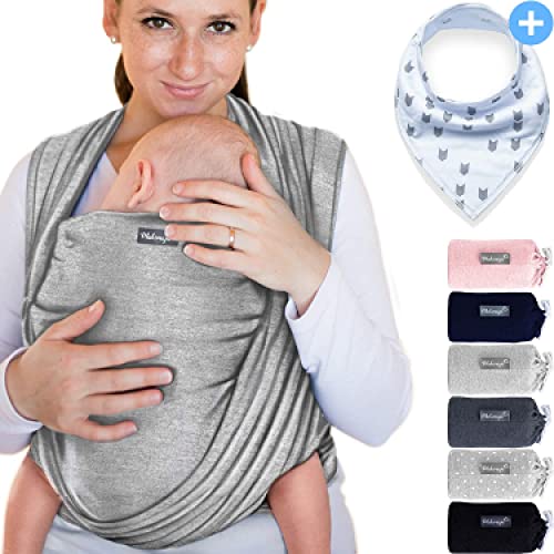 Manta de Dormir para Bebé GRUEN GMBH (Cinzento) Makimaja - Móveis para bebês e crianças pequenas - suporte, envoltura, elástico, confortável