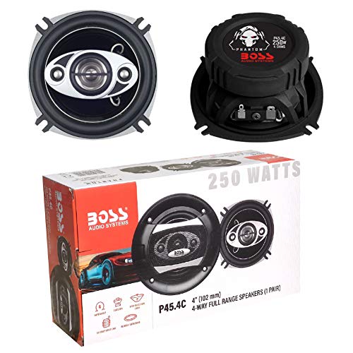 Colunas PHANTOM 2 Boss Audio P45.4C (4 Ohms - 125 W) PHANTOM - Áudio - 4 ohms, 125 w