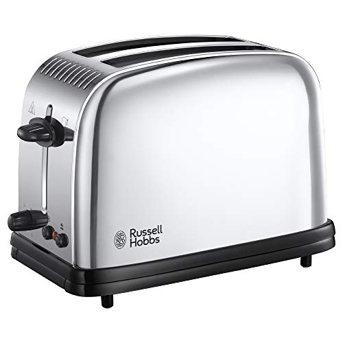 Torradeira RUSSELL HOBBS 23311-56 (2 fatias - 1670 W) Russell Hobbs - Torradeiras - 1670 w, 2 fatias, preto prateado