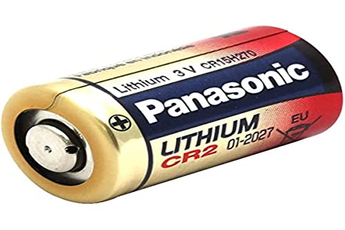 Pilha PANASONIC CR2 (Preto - 1.5 V - 1.6 Wh) Elcart s.p.a. - Baterias - litio, ciclíndrico, 1.5v, 1600mah