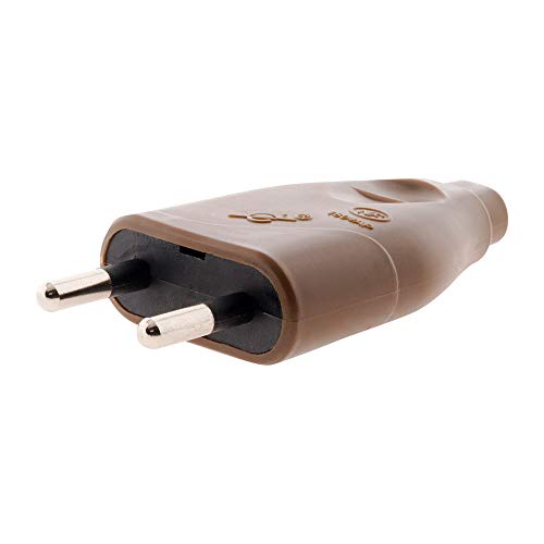 Cabo de Energia ZENITECH (RCA - 10 m - Castanho) ZENITECH - Terminais e conectores de fio - RCA, 10 m, castanho