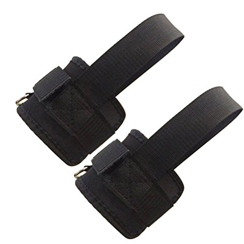 VORCOOL Correia de Entrenamento para Pés Preto VORCOOL - Acessórios para máquinas de levantamento de peso e bancos de exercício - entrenamento, pés, preto