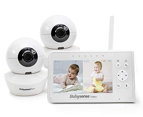Intercomunicador para Bebé BABYSENSE Bsbv Hisense Ltd. - Câmeras de vigilância - monitor, bluetooth, bateria