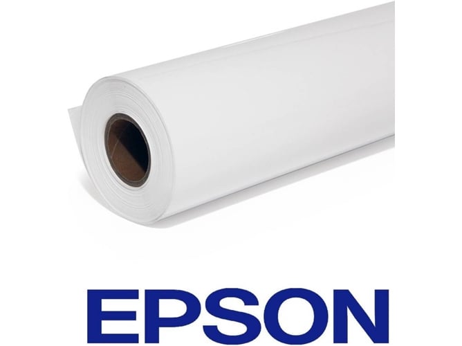 Papel de Impressão EPSON Premium Satin Canvas (44'' X 15 M, 350G/M²) Epson - Têxteis - 350g/m², 44 x 15 m, satin canvas