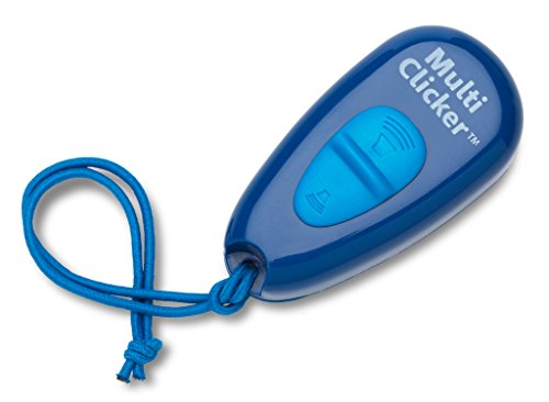 Clix Multi-Clicker de Adiestramiento para Perros COMPANY OF ANIMALS CLIX - Auxiliares de treino para animais de estimação - multi-clicker, controlo de volume, dedo elevado, alça elástica