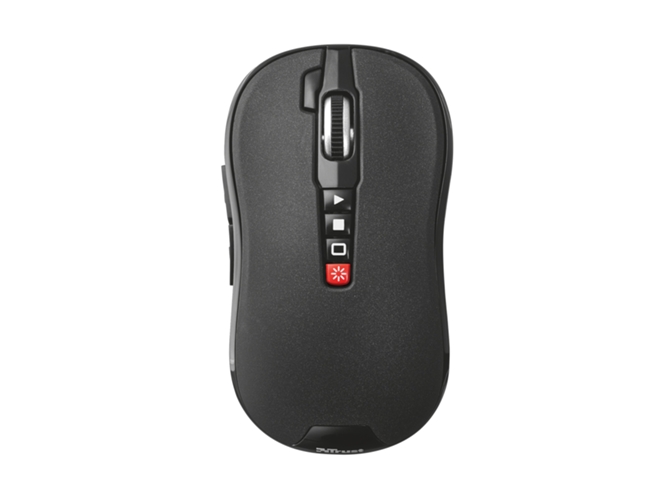 Rato TRUST Premo (Wireless - Produtiva - Preto) Trust - Ratos e trackballs - wireless, poderosa, preto, botões silenciosos