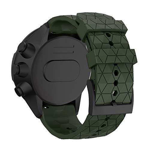 Bracelete para Relógio Suunto 9 Baro / Suunto 9 Cinzento RongWeiKai - Pulseiras de relógio - suunto, relógio, cinzento