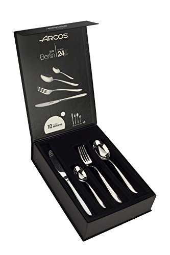 Conjunto de Talheres ARCOS Berlin (Material: Aço) Arcos - Jogos de talheres - aço inoxidável, 24 peças, elegante