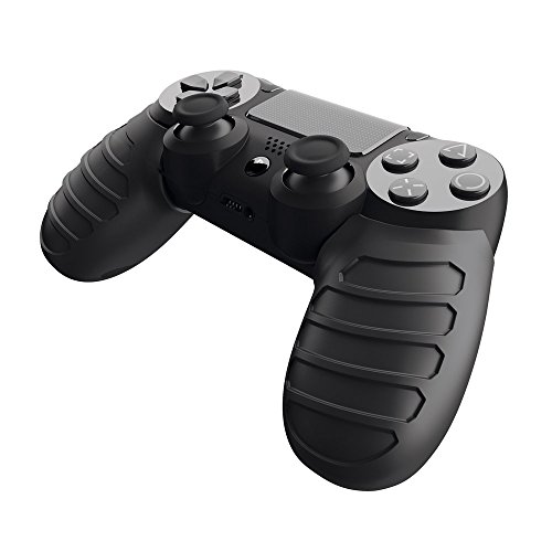 Pack Grip Tático GIOTECK Wide Silicone (PS4) Gioteck - Acessórios para dispositivos de entrada - empunhadoras, silicone, tacto suave, ps4