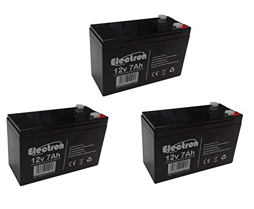 Pilha Recarregável REVLON 3X Bateria Plumbo Recarregável ELECTRON - Baterias - recarregável, plumbo, 12V, 15m