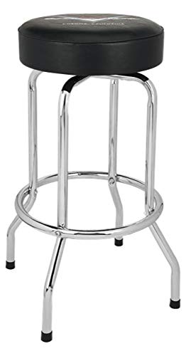 Banco de Guitarra Fender Custom Shop Pinstripe Barstool (76.2cm) Fender - Bancos de mesa e bar - madeira, almofada, confortável, 76.2cm