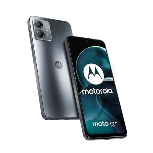 Smartphone MOTOROLA Moto G14 (6.5'' - 8 GB - 256 GB - Cinzento) Motorola - Telemóveis - smartphone, motorola, moto g14, 6.5 polegadas, 8 gb, 256 GB, cinzento