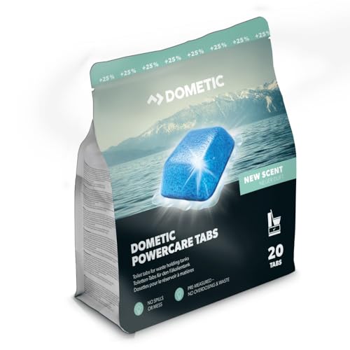 Comprimidos para Cães DOMETIC Power Care (20 unidades) DOMETIC - Limpa-vasos sanitários - cães, 20 unidades