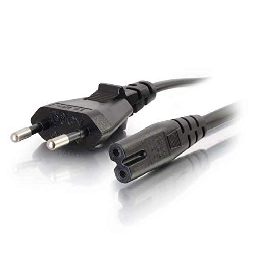 Cabo de Energia C2G 80617 2m Preto CEE7/7 C7 C2G - Adaptadores de energia e carregadores - 2m, preto, cee7/7, plug & play