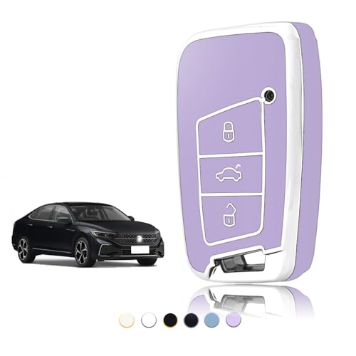 Capa Chave de Fenda TOOMUME Volkswagen Passat B8 Golf 7 MK7 Tiguan Polo Scirocco Magotan Seat Ateca Leon Ibiza Skoda Superb Kodiaq TOOMUME - Alarmes e fechaduras de veículos - proteção, fácil de colocar, evita danos