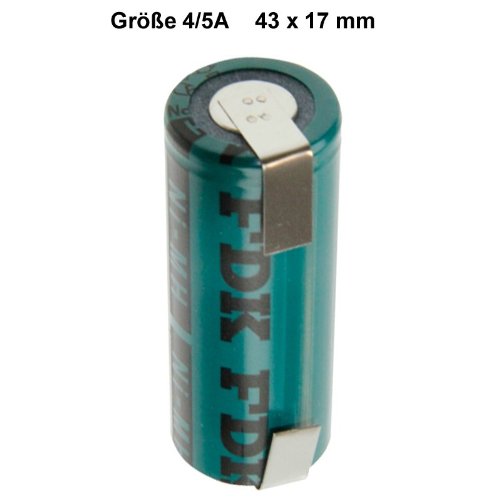 Pilha Recarregável FDK (Recondicionado Como Novo) FDK (ehemals Sanyo) - Baterias - 2150mAh, lítio recarregável, preto