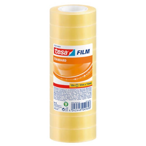 Fita Adesiva TESA 57387-00001-00 (Transparente - 33m) TESA - Fitas adesivas de escritório - transparente, 33m