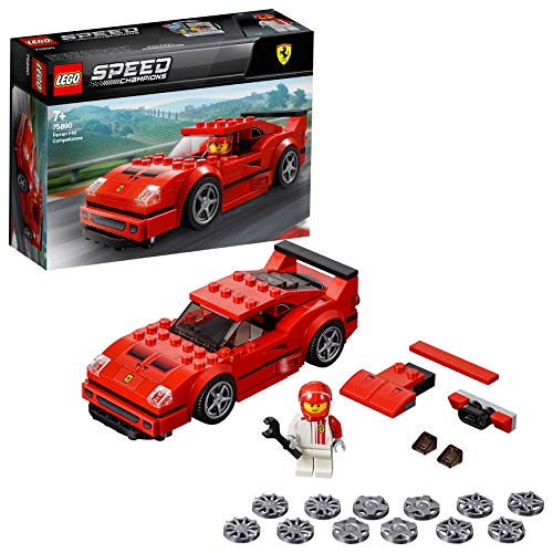 LEGO Speed Champions - Ferrari F40 Competizione (Idade Mínima Recomendada: 7 anos) LEGO - Blocos de encaixe - lego, Speed Champions, Ferrari F40, competição, 7 anos