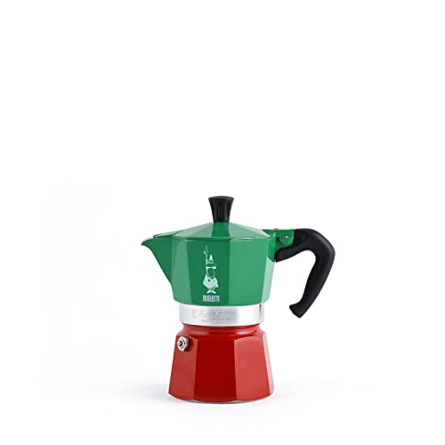 Máquina de Café BIALETTI Moka Express (Café moído) Bialetti - Cafeteiras elétricas e de fogão - café moído, verde, vermelho, portátil