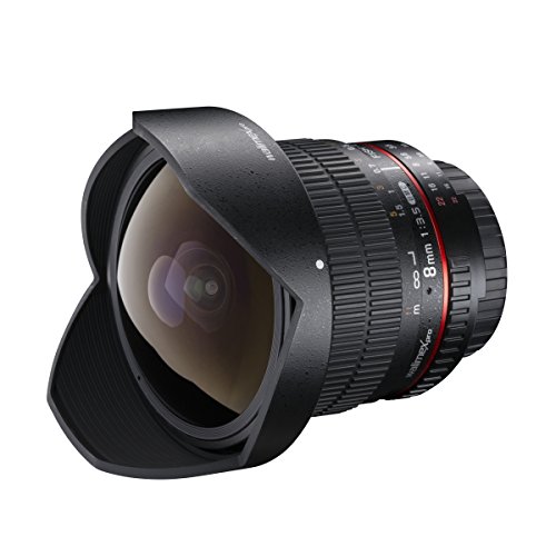 Objetiva WALIMEX PRO 8mm f/3.5 Nikon F (Encaixe: Nikon F - Abertura: f/22-1.6) Walimex - Lentes de câmera - objetiva, walimex pro, nikon f, 8mm, f/3.5