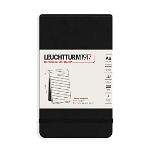 Caderno LEUCHTTURM 1910300 (A5 - 21.6x14.8cm) LEUCHTTURM1917 - Cadernos e bloco de notas - A5, 21.6x14.8cm, páginas numeradas, sem ácidos
