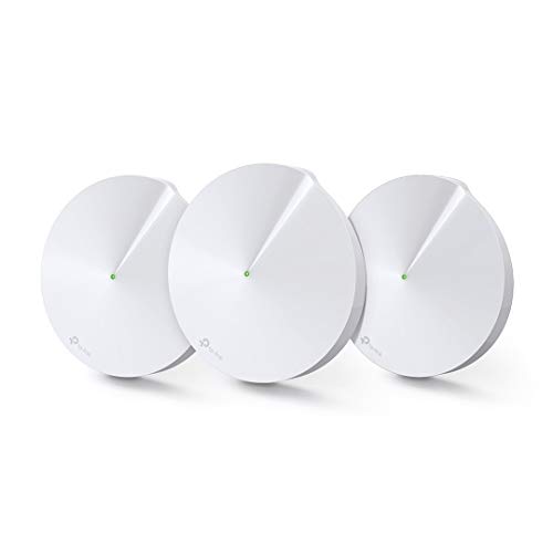 Sistema Mesh TP-Link Deco M9+ Wi-Fi 6 Pack 3 TP-Link - Pontes e roteadores - mesh, wi-fi 6, pack 3