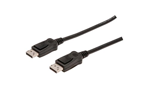 Cabo de Dados ASSMANN ELECTRONIC (DisplayPort - 2 m - Preto) Digitus - Cabos de áudio e vídeo - cabo, dados, assmann electronic, displayport, 2 m, preto