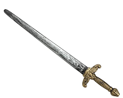 Espada de Duelo Atosa Medieval Warrior 85cm - Branco (Armas e Acessórios) ATOSA - Brinquedos - 85 cm, branco, duelo