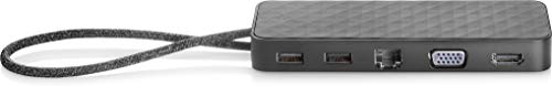 Suporte HP USB Type-C Mini Dock em Preto (Acessório Informática e Tel.) HP - Estações de acoplamento para laptops - usb, type-c, mini dock