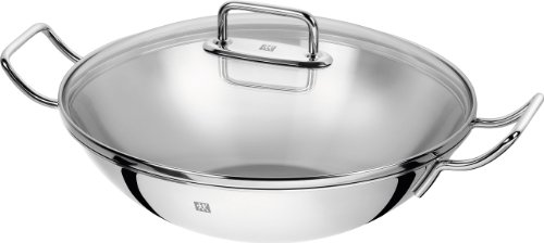 Frigideira de Wok ZWILLING (Aço Inoxidável - 32cm) ZWILLING - Woks - aço inoxidável, 32cm, 1,5L