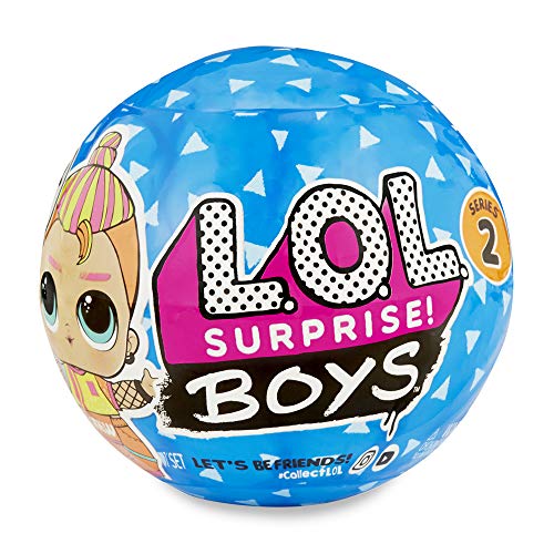 Boneca L.O.L. SURPRISE! Boys Series 2 (Idade Mínima Recomendada: 4 anos) L.O.L. Surprise! - Brinquedos - boneca, lol surprise boys series 2, 15 cm, surpresa água, folheto história