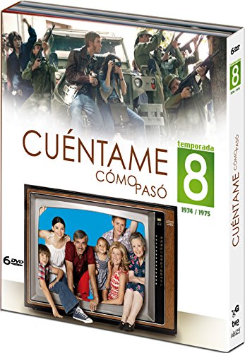 DVD Cuéntame Como Pasó - Temporada 8 (Edição em Espanhol) DIVISA RED S. A. - Dvds e vídeos - dvd, temporada 8, espanhol