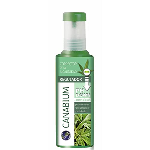 Flower Canabium Regulador PH 500 ml DOWN FLOWER - Adubos - regulador ph, 500 ml, orgânico, fase do cultivo