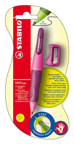 Lapiseira STABILO EASYergo Rosa 3.15mm Stabilo - Lápis - lapiseira, stabilo, easyergo, rosa, 3-15mm